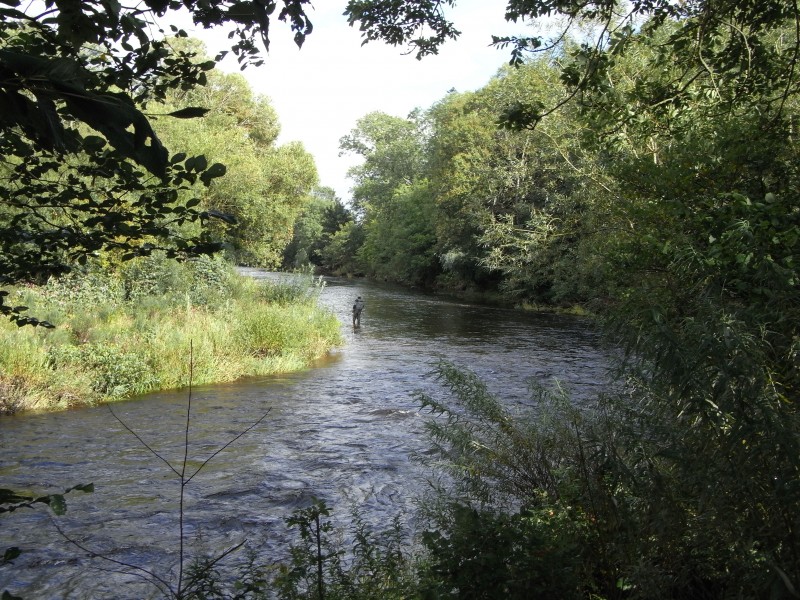 Red Brae and Kirkinn: one excellent salmon pool.