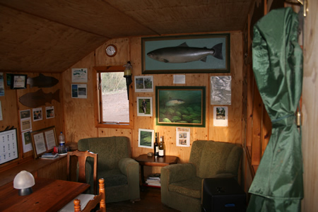 Inside of RB hut