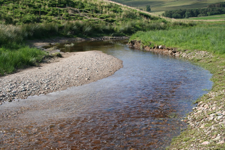 Rottal Burn full flow