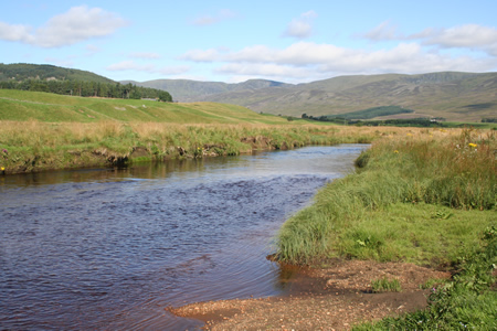 South Esk above new confluence