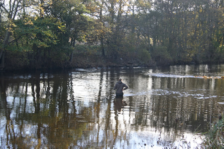 Fishing Volcano Glide in late October 2012