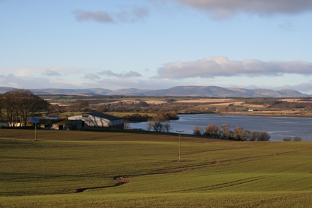 Montrose Basin, the estuary of the South Esk