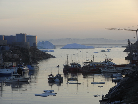 Ilullissat in the Greenland arctic circle