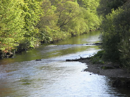 Beeches Pool (Castle Beat) from the Aqueduct