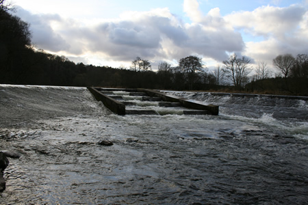 The Dam at Upper Kinnaird