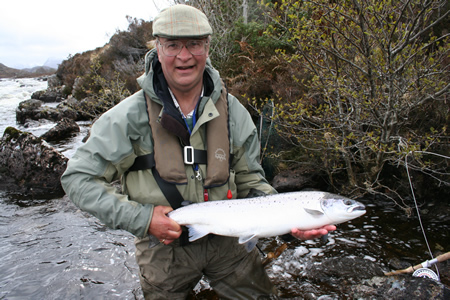 John Wood 11lbs salmon  13 May 2013