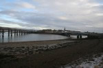 Both bridges at Spring low tide